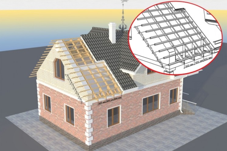 Общие принципы монтажа стропильных систем от компании «Домстрой»